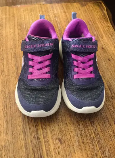 Zapatillas Skechers Niña Talla 32 Azul y Rosa - miniatura 2