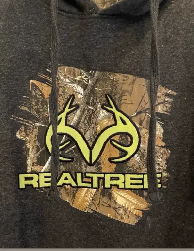 Polerón con capucha Realtree gris camuflado - miniatura 2