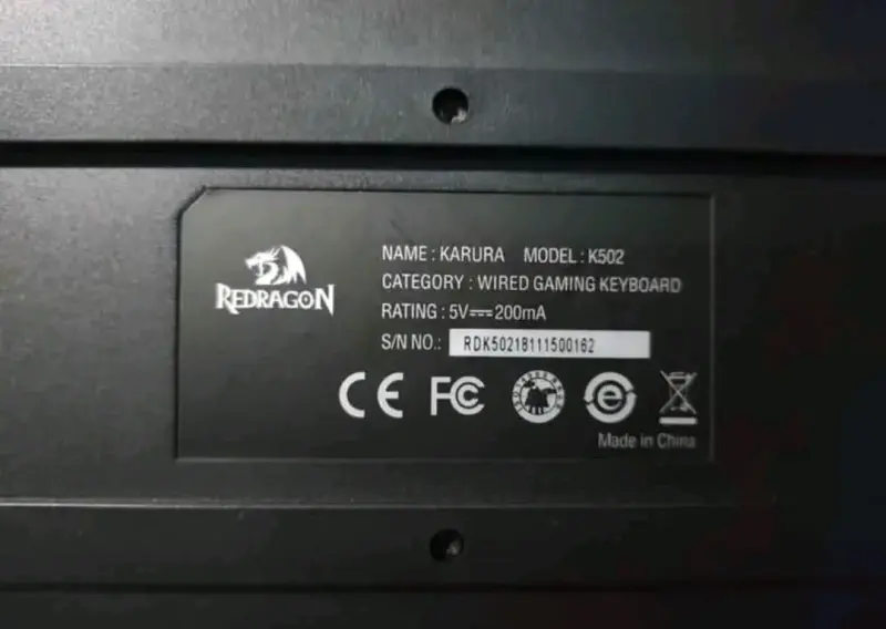 Teclado Gamer Redragon K502 - 2