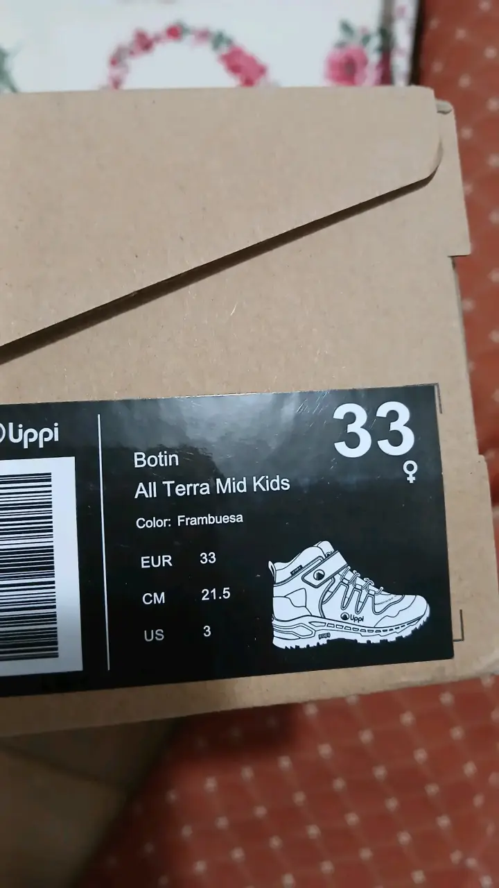Botines Uppik Kids Frambuesa Talla 33 - 4