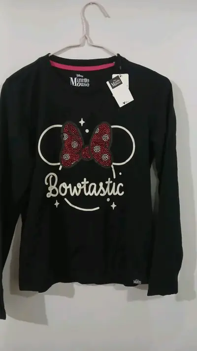 Polera Disney Minnie Mouse  negra - miniatura 1