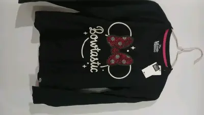 Polera Disney Minnie Mouse  negra - miniatura 2