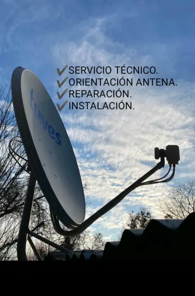 Antena parabólica DirecTV con instalación y reparación - miniatura 1