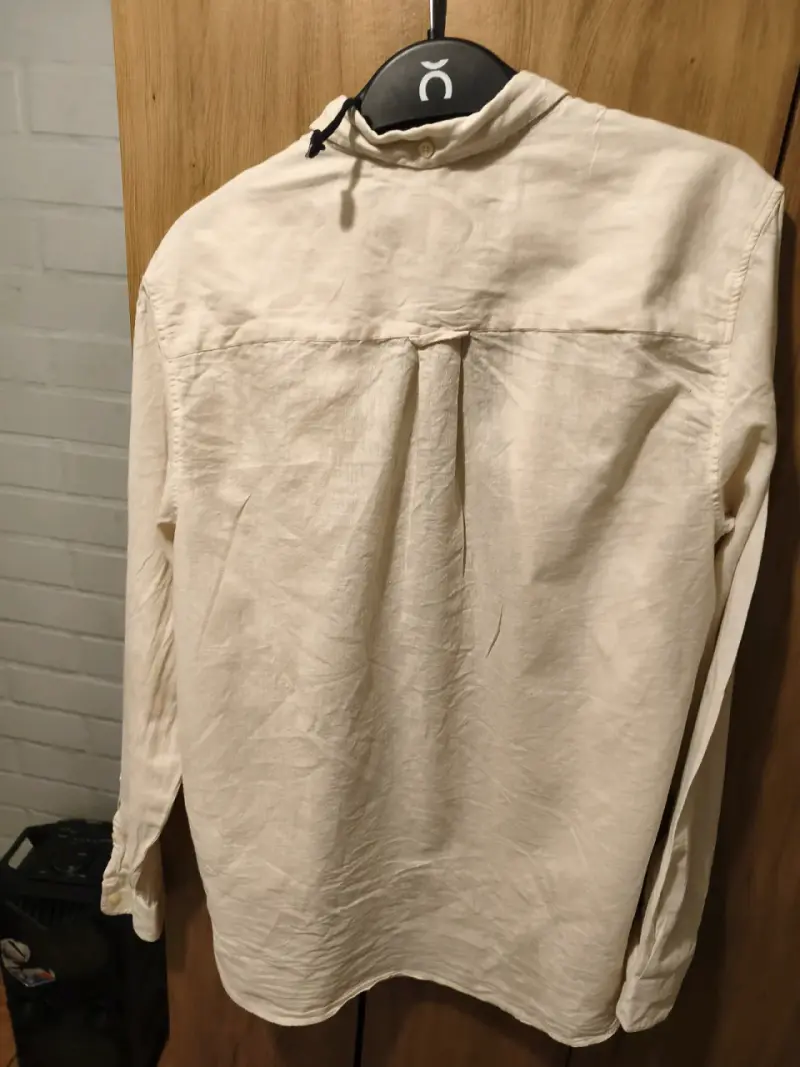 Camisa Lyle & Scott beige de lino para hombre - 2