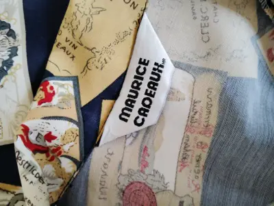 Camisa estampada Maurice Cadeaux vintage - miniatura 3