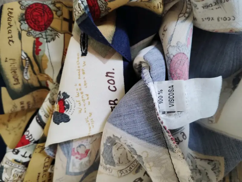 Camisa estampada Maurice Cadeaux vintage - 5