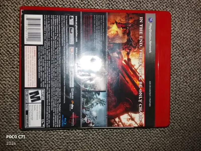 Juego God of War III para PS3 en buen estado - 2