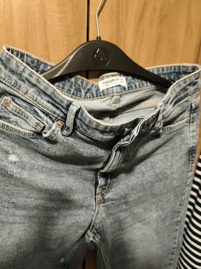 Jeans azul claro Pull&Bear para hombre - miniatura 1