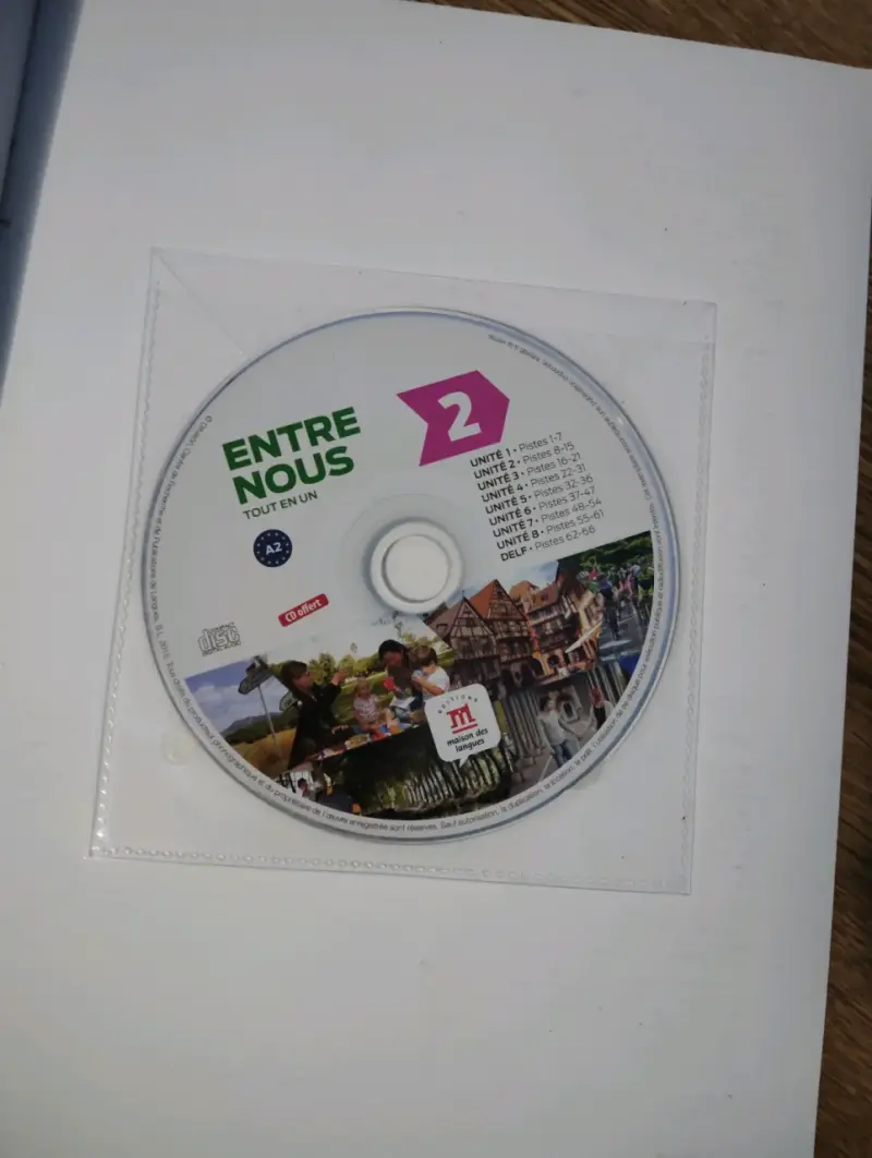 Libro de francés Entre Nous 2 con CD - 3