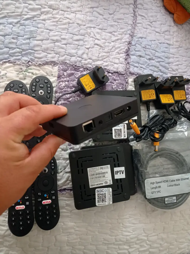 Decodificador IPTV Android tv liberados