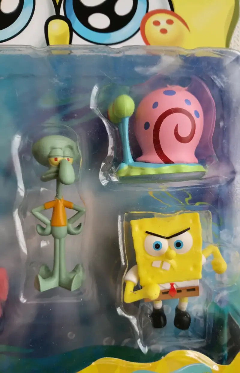 Set de Figuras 3D Mini de Bob Esponja - 3