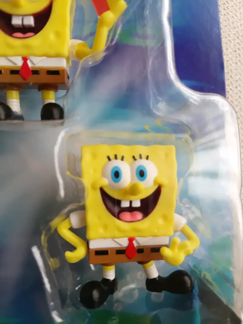 Figuras 3D de Bob Esponja y Plankton - 3