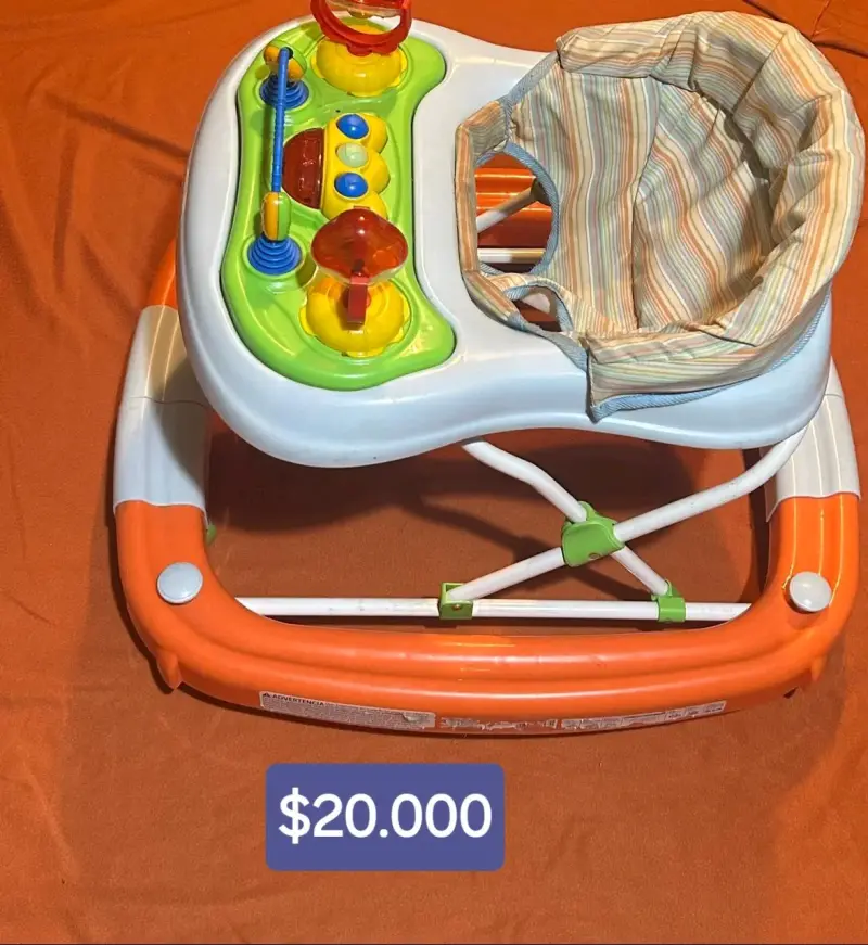 Andador de bebé con juegos interactivos