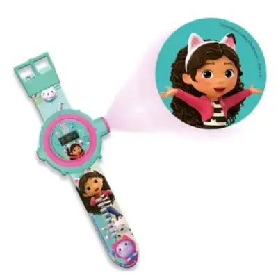 Reloj proyector infantil Gabby's Dollhouse - miniatura 2