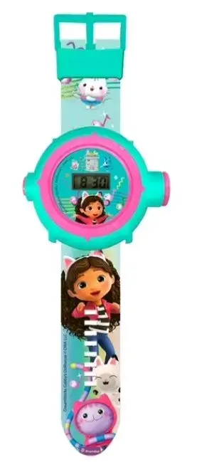 Reloj proyector infantil Gabby's Dollhouse - miniatura 3