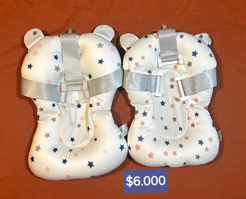 Cojines de seguridad para bebé con diseño de estrellas