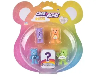 Set de 5 Figuras Care Bears Pocket Stars - miniatura 1