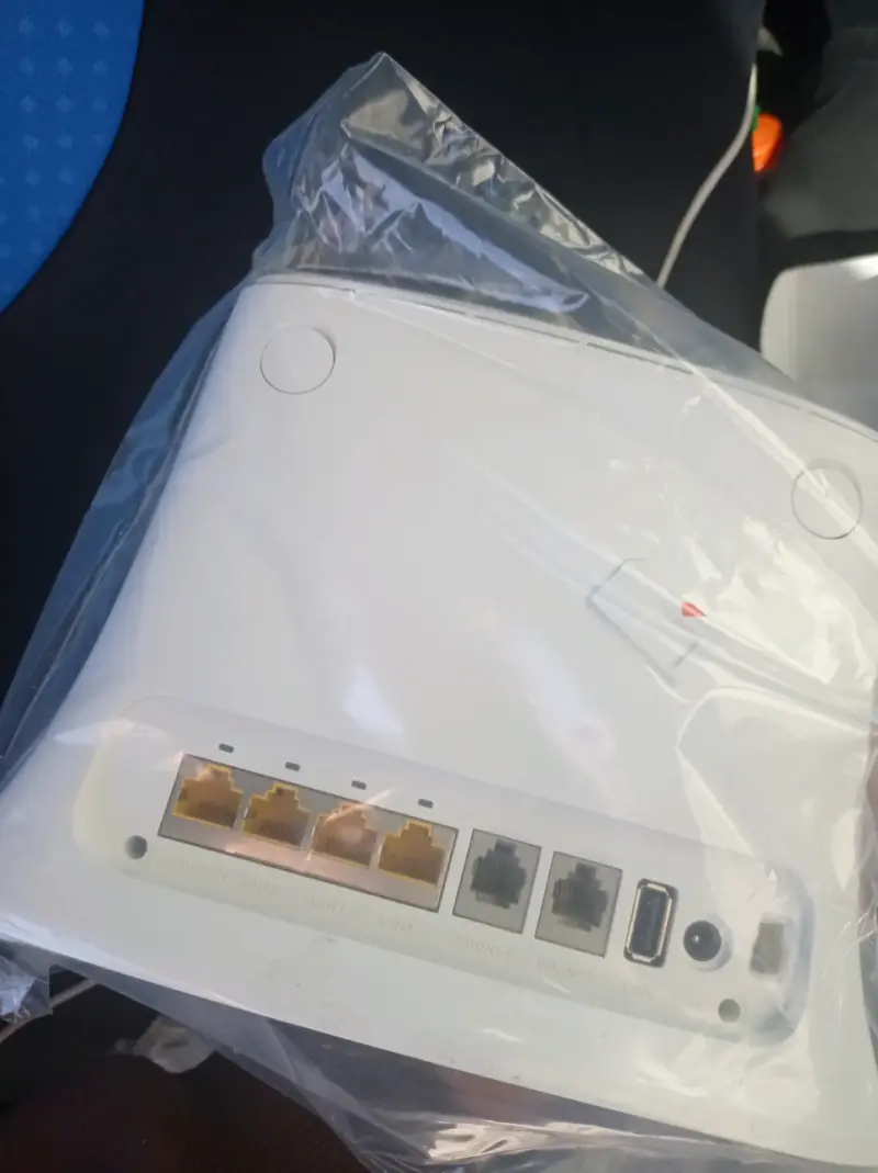 Router ZTE 4G Liberado para Chip - 4