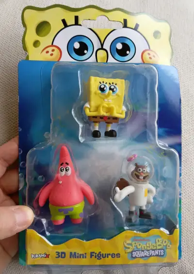 Set de Figuras 3D de Bob Esponja y Amigos - miniatura 2