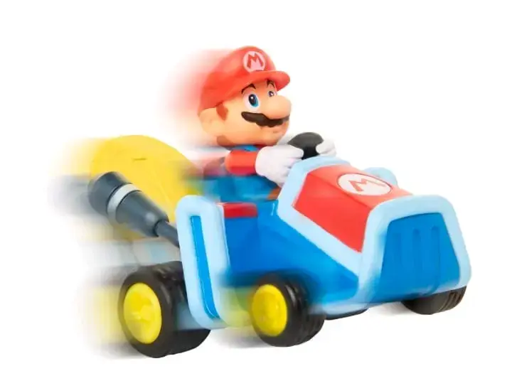 Figura de Mario Kart Coin Racers con vehículo - 2