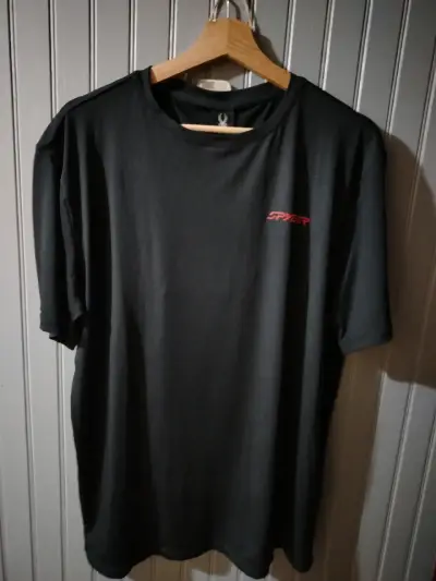 Polera Negra Spyder para Hombre - miniatura 1