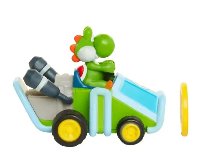 Figura de juguete Yoshi Coin Racers Mario Kart - 2