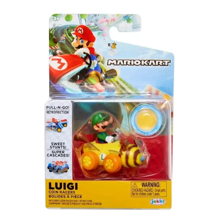 Figura Luigi Coin Racers Mario Kart - 1