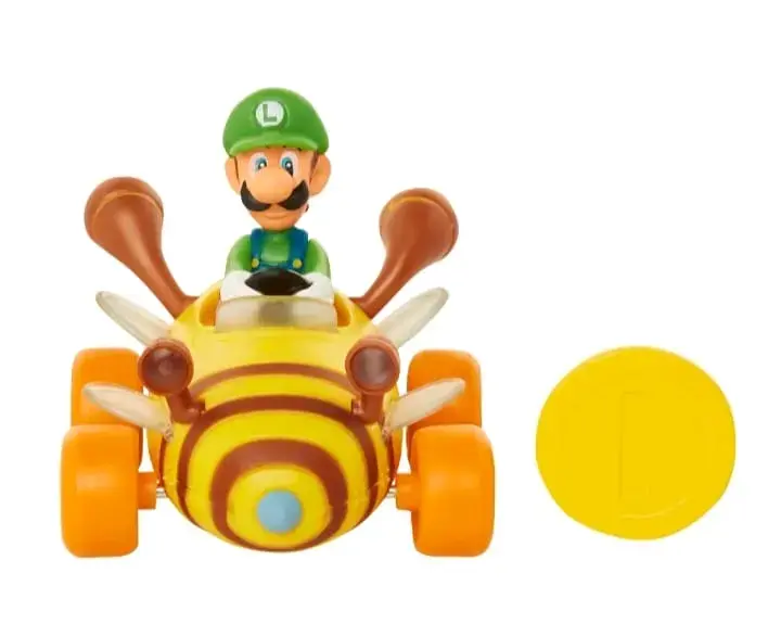 Figura Luigi Coin Racers Mario Kart - 2
