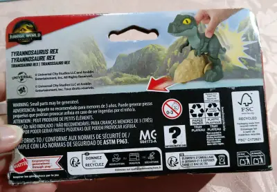 Figura de Dinosaurio Imaginext Jurassic World - miniatura 3