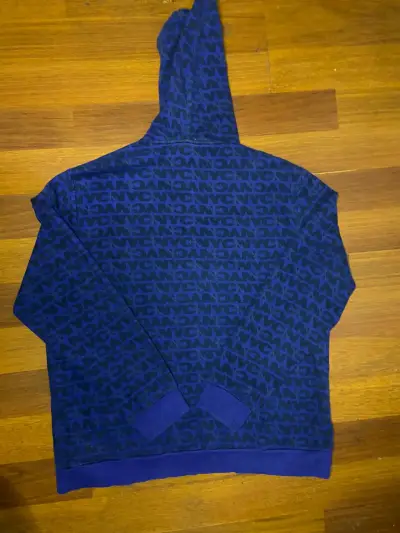 Polerón Calvin Klein azul Talla XL usado - miniatura 3