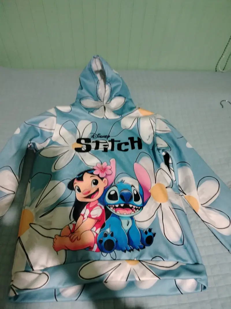 Polerón Disney Stitch para niños con capucha - 3
