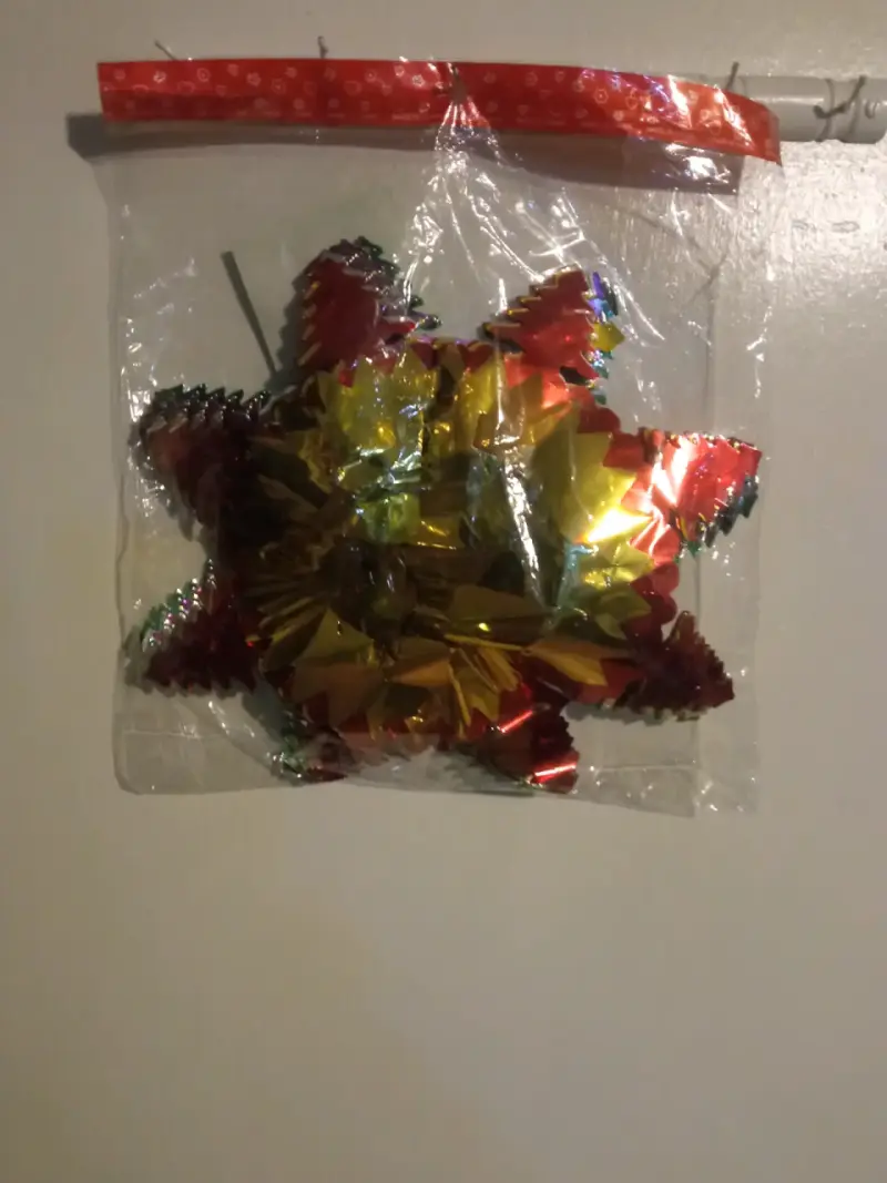 Girnalda de Navidad 🎄 decorativa metálica - 2