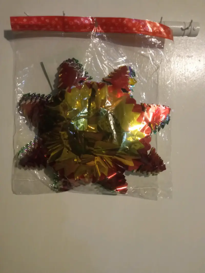 Girnalda de Navidad 🎄 decorativa metálica - 5