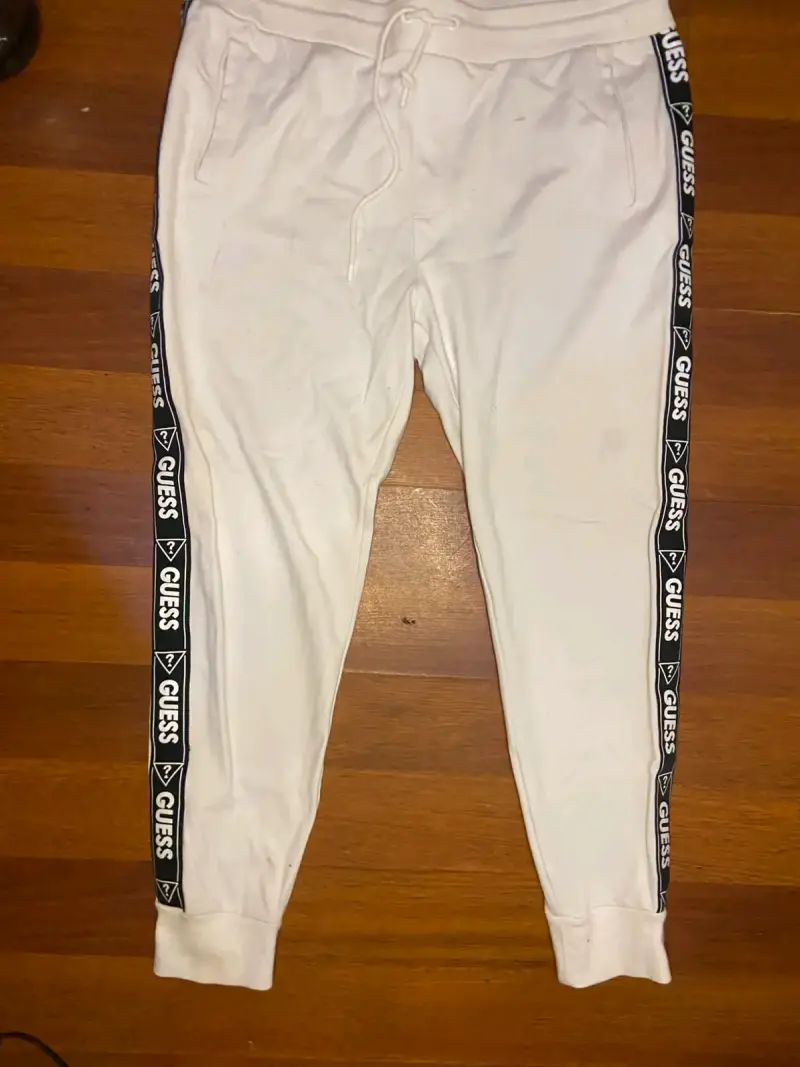Pantalones blancos Guess talla L usado - 1