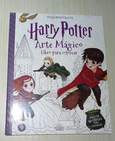 Libro para colorear Harry Potter Arte Mágico - miniatura 1