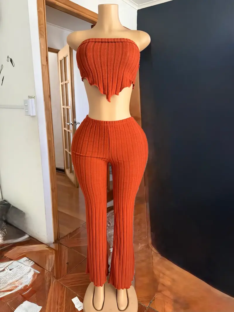 Conjunto de dos piezas tejido - 1