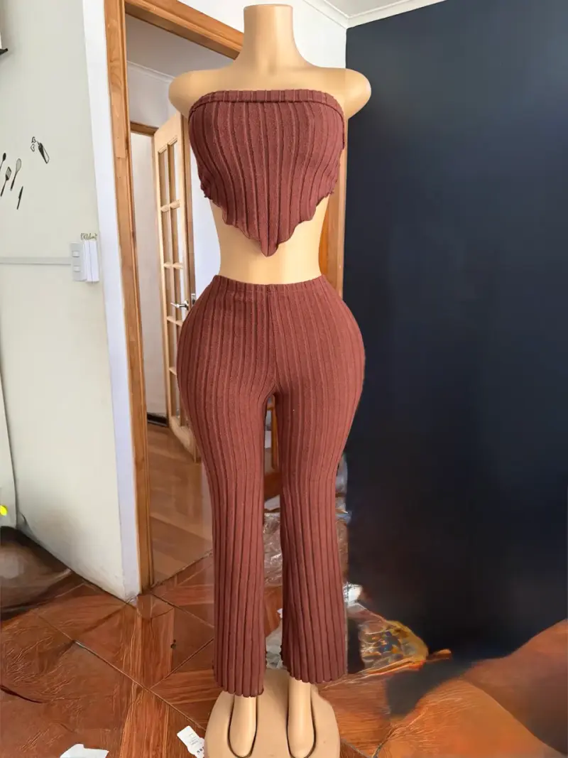 Conjunto de dos piezas tejido - 2