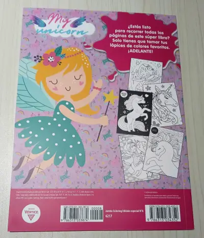 Libro para colorear de unicornios 96 páginas - miniatura 2