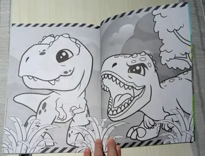 Libro para colorear Jurassic World Explorers - miniatura 3