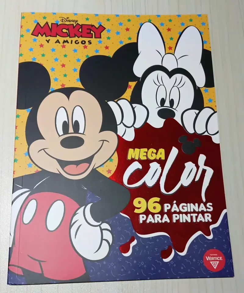 Libro para colorear Mickey y Amigos 96 páginas - 1