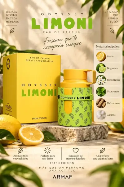 Perfume Odyssey Limoni Eau de Parfum Fresh Edition - miniatura 2