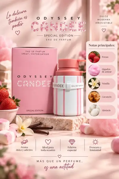 Perfume Odyssey Candee Edición Especial - miniatura 2