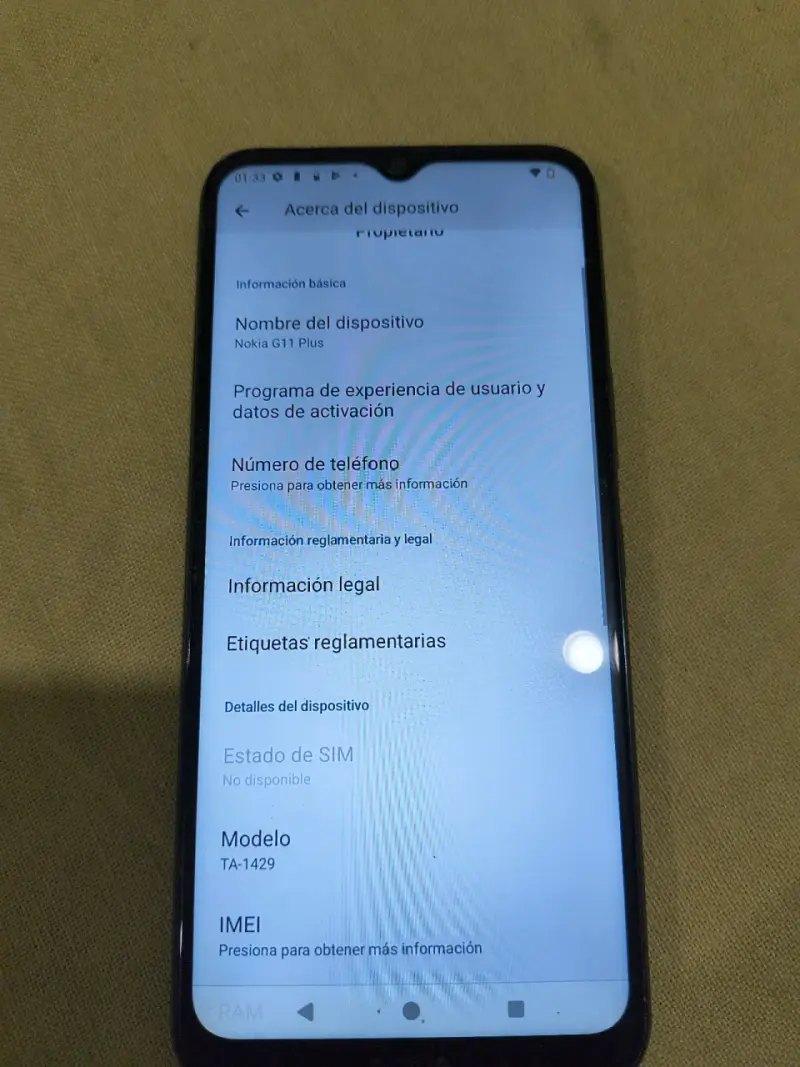 Smartphone Nokia G11 Plus en buen estado - 3