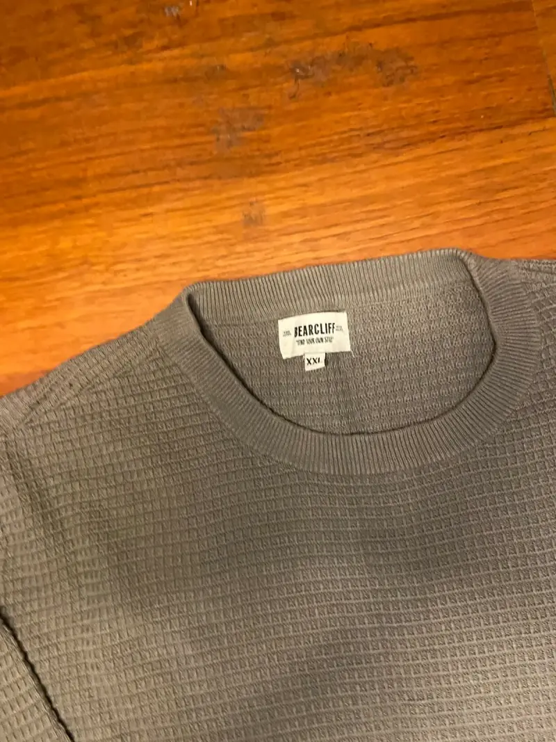 Suéter gris para hombre Bearcliff talla XL usado - 3