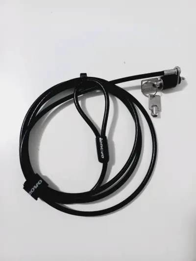 Cable de seguridad Lenovo con llave para laptop - miniatura 1