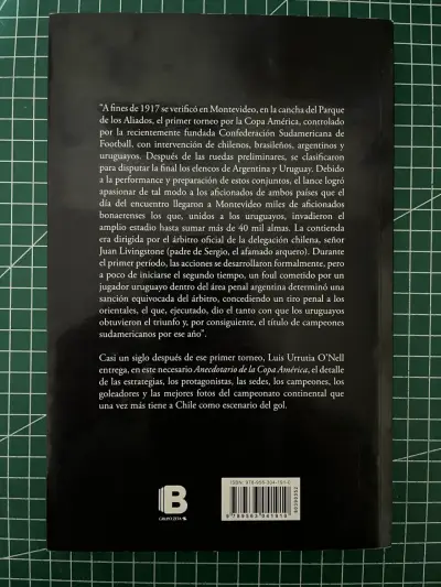 Libro Anecdotario de la Copa América por Luis Urrutia O'Neill - miniatura 2