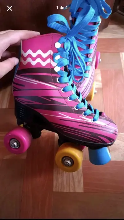 Patines Squad coloridos para niños - miniatura 1