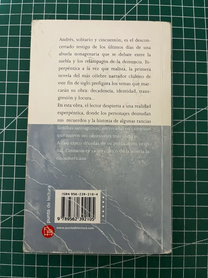 Libro 'Coronación' de José Donoso - 2