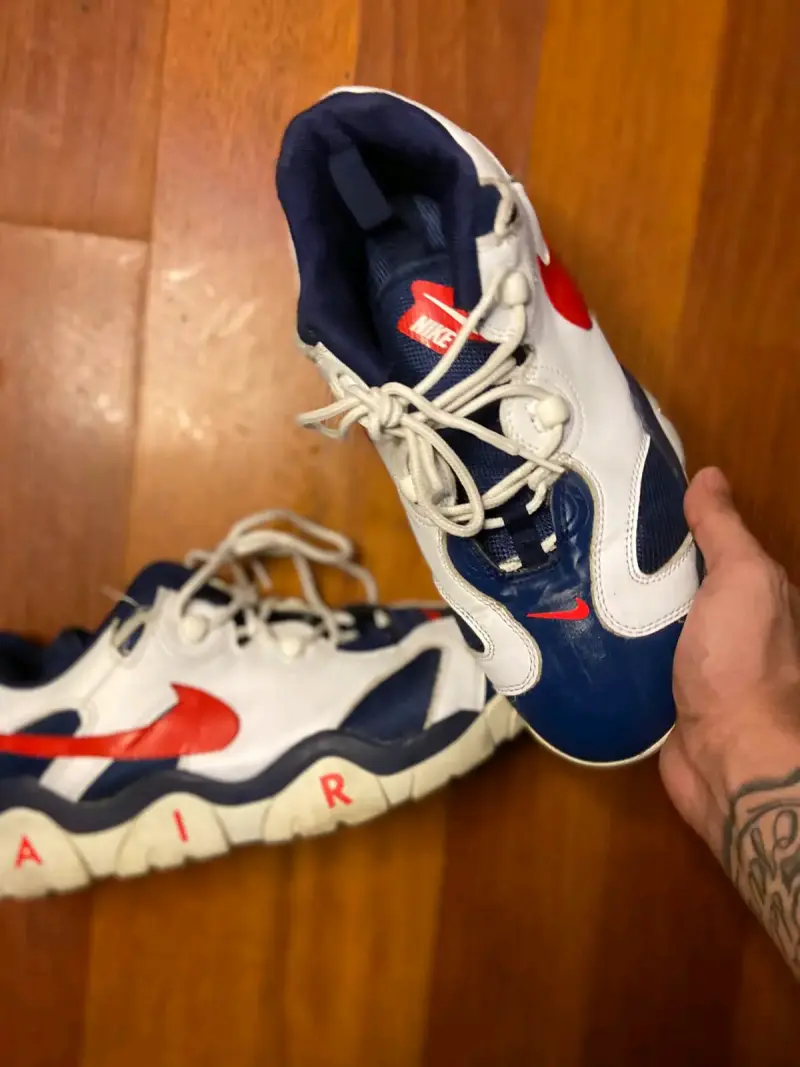 zapatillas  Nike Air Barrage Mid, talla 44 usadas - 5