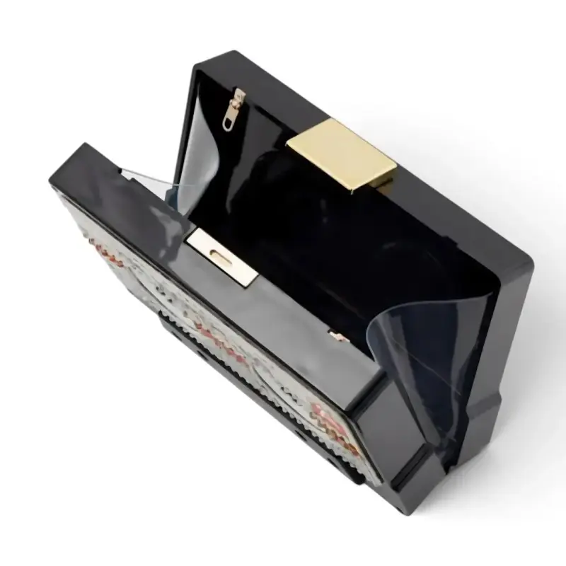 Cartera Bolso Clutch ALDO Cassette negra - 3
